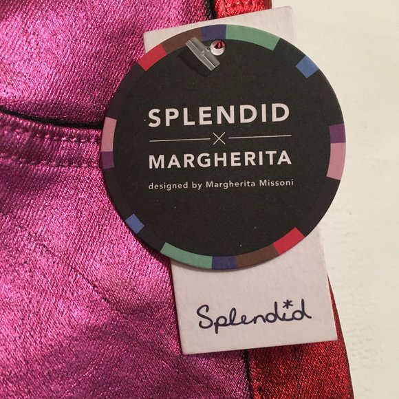 Splendid X Margherita Missoni Metallic Pants BNWT - Picture 6 of 8